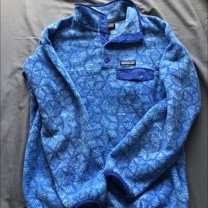 BLUE SNOWFLAKE SYNCHILLA PATAGONIA PULLOVER